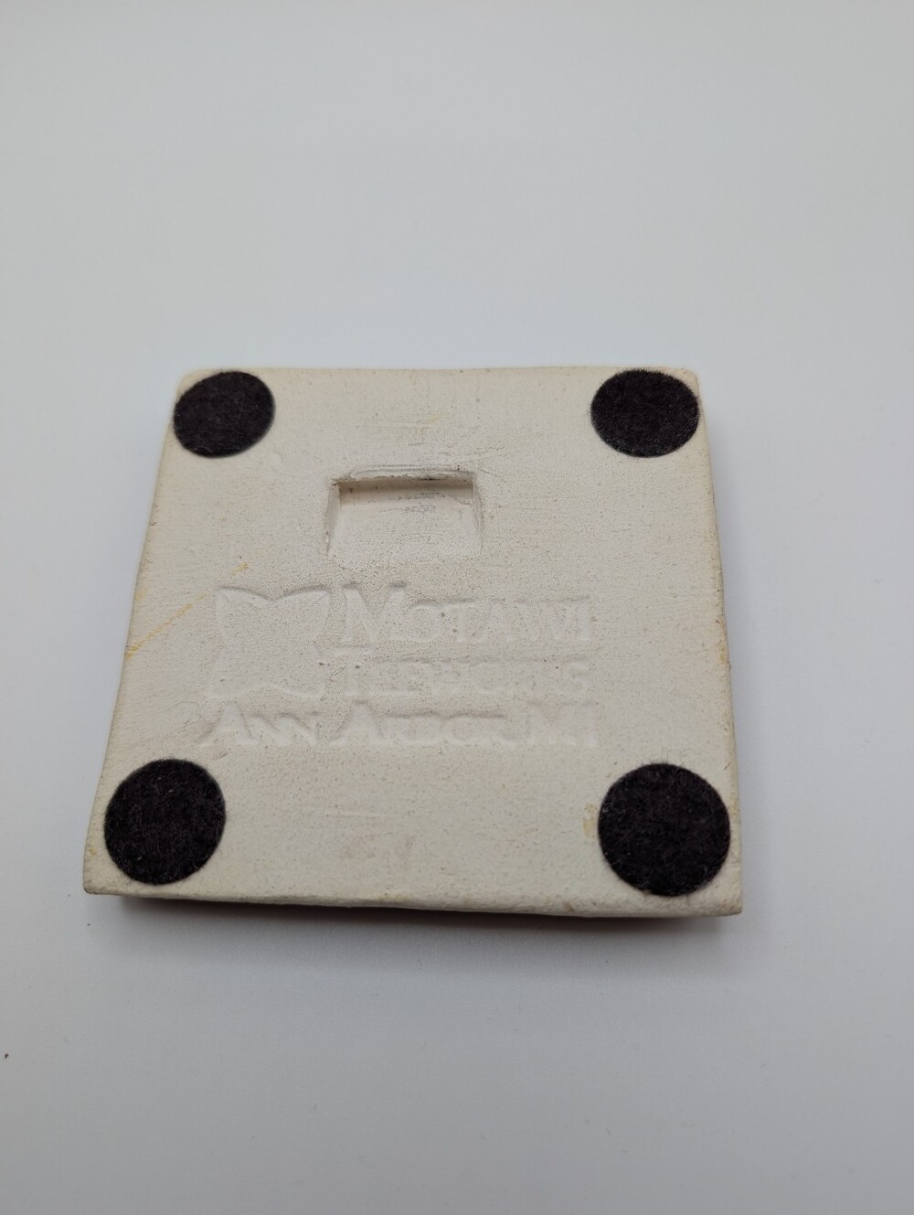 Motawi Poppy Tile 4x4 (Mid-century Modern Style) - Picture 4 of 10
